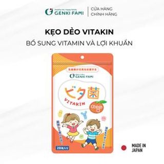GENKI FAMI KẸO DẺO VITAKIN BỔ SUNG VITAMIN VÀ LỢI KHUẨN