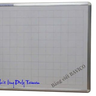 Bảng viết bút lông Poly Taiwan có kẻ ô ly vuông 5cm 80cm x 120cm