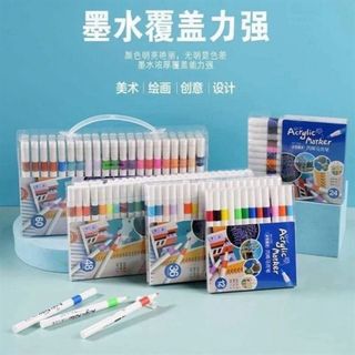 Hộp bút màu acryliic marker 48 cây