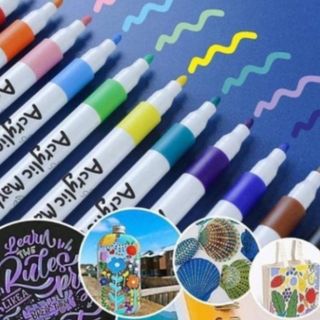 Hộp bút màu acryliic marker 48 cây