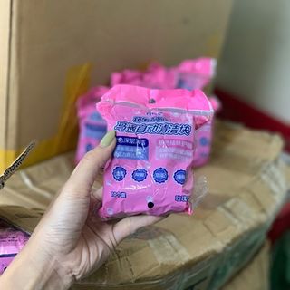 Bịch 10 viên tẩy bồn cầu - Màu hồng