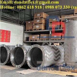 Khớp nối mềm chống rung mặt bích, Khớp nối inox, Ống nối mềm inox 304