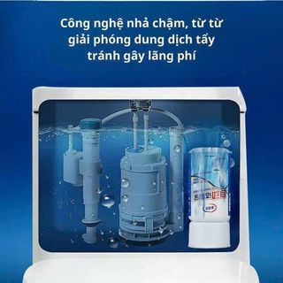 Lọ thả bồn cầu dạng nước có nắp chiết