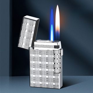 BẬT LỬA DUPONT 2 CHẾ ĐỘ LỬA VÂN CARO - XÀI GAS