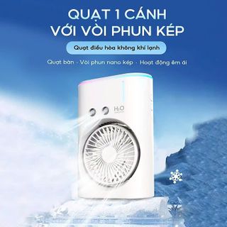 QUẠT TÍCH ĐIỆN PHUN SƯƠNG 3 CẤP ĐỘ DP-7688
