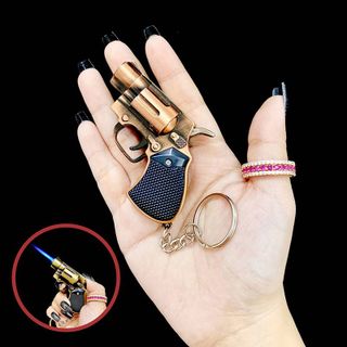 BẬT LỬA KHÈ HÌNH SÚNG ĐIỆP VIÊN MINI - XÀI GAS