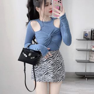 A75- Áo nữ kiểu khoét vai thun nhũ tay dài xỏ ngón phom ôm, áo kiểu nữ đẹp, áo kiểu nữ mặc tết, áo đỏ kiểu, áo nữ đẹp
