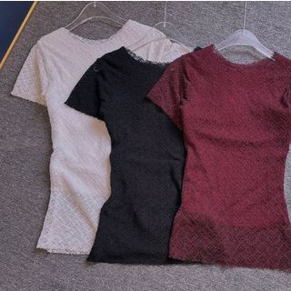 Áo thun nữ lưới hai lớp - Như Ý Boutique
