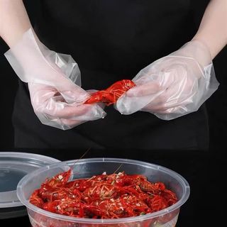 Bịch 100 Bao Tay Nilon Dày Dặn
