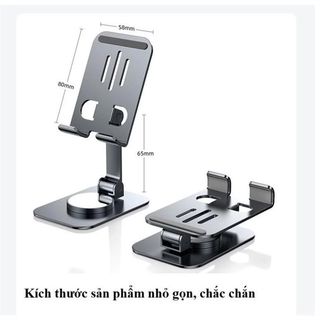Giá Đỡ Điện Thoại, Máy Tính Bảng Xoay 360 độ gấp gọn