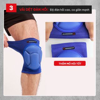 Bó gối thể thao chính hãng co giãn đàn hồi GoodFit GF524K