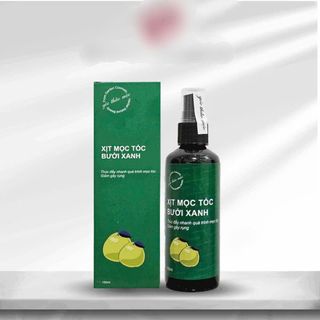 Xịt mọc tóc bưởi xanh chai xịn