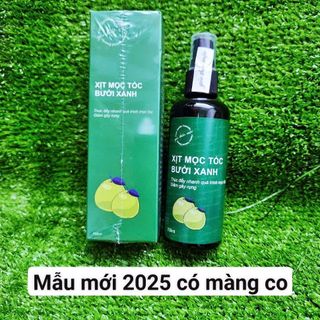 Xịt mọc tóc bưởi xanh chai xịn