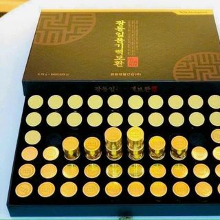 An Cung Ngưu Hoàng Hoàn Kwangdong Hộp Đen 60 Viên Nội Địa Hàn Quốc