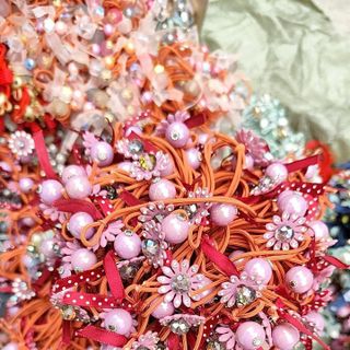 PHỤ KIỆN TÓC DÂY CHUN CHARM ĐÁ