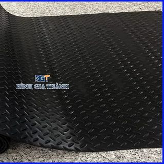 CAO SU CHỐNG TRƠN TRƯỢT - THẢM CAO SU VÂN QUẢ TRÁM CHỐNG TRƯỢT ( Loại dày 3mm-  3ly)
