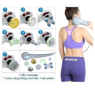 MÁY MASSAGE CẦM TAY 7 ĐẦU MAGIC KING MASSAGER