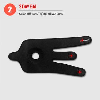 Đai bảo vệ khớp gối co giãn, thoáng khí GoodFit GF523K