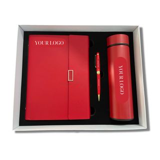 Bộ Gitfset bình, bút và sổ kèm hộp