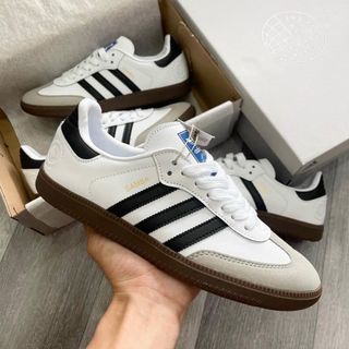 Giày Sneaker DAS Samba Trắng Đen Bản Cao Cấp