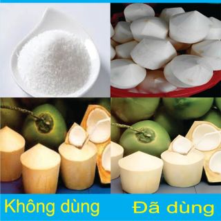 Bột tẩy làm trắng dừa ( bột tẩy dùng trong thực phẩm nên an toàn tuyệt đối) 1kg