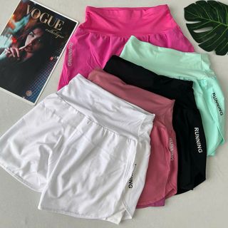 Quần đùi nik running 2 lớp cạp thun lưng cao mới Phom chất chuẩn đẹp Size m.l.xl.xxl(ri8c) Ri 2222 Tách nửa ri được
