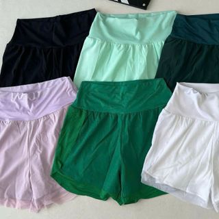 Quần đùi 2 lớp nữ das cap thun 2 bên túi trong xịn sò mới Phom chất chuẩn đẹp Size m.l.xl.xxl(ri8c) Tách nửa ri được