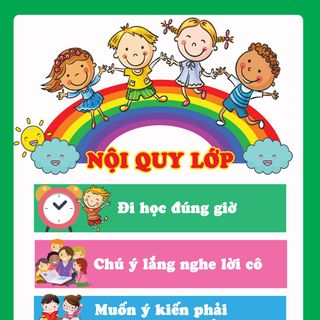 BẢNG NỘI QUY LỚP