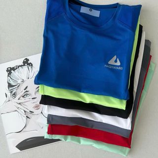 Áo thun nữ NAQIYAYABEI mới Phom chất chuẩn đẹp Size m.l.xl.xxl(ri8c) Ri 2222 Tách nửa ri được