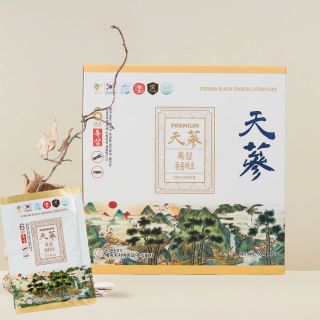 Nước Hắc Sâm Đông Trùng Ginseng King Hộp 60 Gói x 50ml