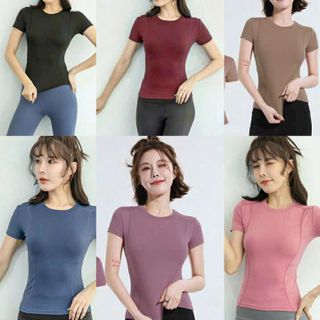 Áo thun lạnh Quảng Châu - chất liệu mềm mịn , thoáng mát - Size : M L XL - 9 màu Sẵn kho
