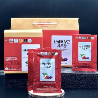 Nước hồng sâm núi saffron Ginseng King 20 gói x 70ml