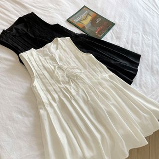 [SHOPPUMI] ĐẦM linen sát nách Mozzi nhiều màu SM Pumi 16746