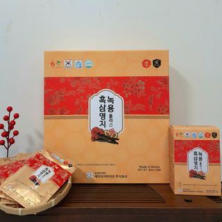 Nước hắc sâm linh chi nhung hươu 30 gói x 50ml
