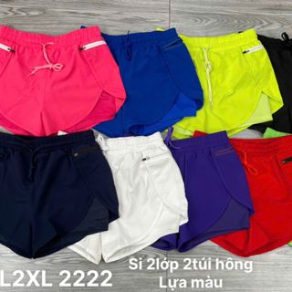 Đùi nữ 2 lớp vải đẹp Size m l xl xxl Ri 2222 Tách nửa ri được