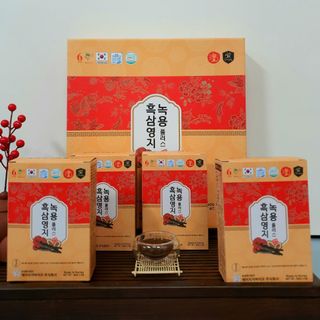 Nước hắc sâm linh chi nhung hươu 30 gói x 50ml