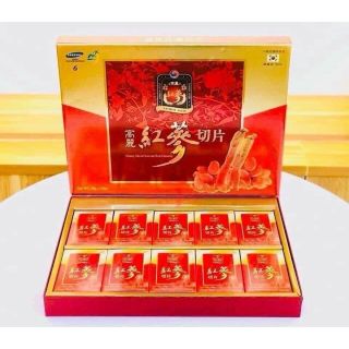 Hồng Sâm Lát Tẩm Mật Ong SamBoK (20gr x 10gói)