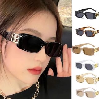 Gọng kính râm nam nữ hiệu Balen dáng vuông nhỏ hotrend