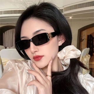 Gọng kính râm nam nữ hiệu Balen dáng vuông nhỏ hotrend