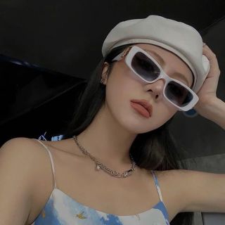 Gọng kính râm nam nữ hiệu Balen dáng vuông nhỏ hotrend