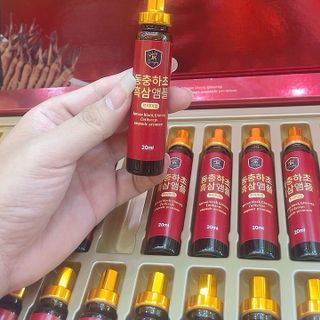 Tinh chất hắc sâm đông trùng hạ thảo 20ml x 30 ống