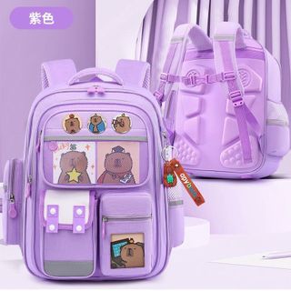BALO HỌC SINH MEDD CHỐNG GÙ, CHỐNG THẤM - HỌA TIẾT GẤU CUTE, VẢI POLY CAO CẤP WH745 - WINNIE HOUSE