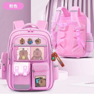 BALO HỌC SINH MEDD CHỐNG GÙ, CHỐNG THẤM - HỌA TIẾT GẤU CUTE, VẢI POLY CAO CẤP WH745 - WINNIE HOUSE
