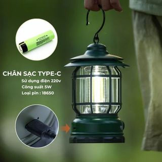 ĐÈN LỒNG CẮM TRẠI SẠC TÍCH ĐIỆN L- 27