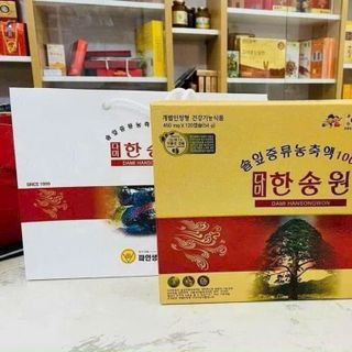 Tinh Dầu Thông Đỏ Chính Phủ Dami Hansongwon ( 120 viên/ Hộp )
