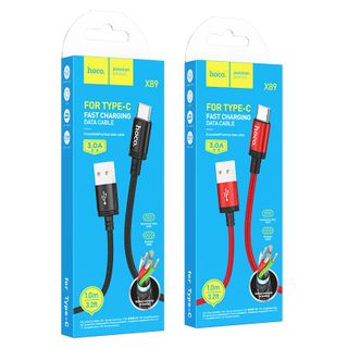 Cáp Sạc Hoco X89 Micro, Type C,  Iphone, Type C to Type C, Type C to lighning