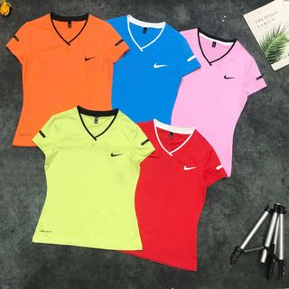 Áo nữ cổ tim Chất liệu: poly Size: M.L.XL.XXL Ri: 2222 Tách nửa ri được