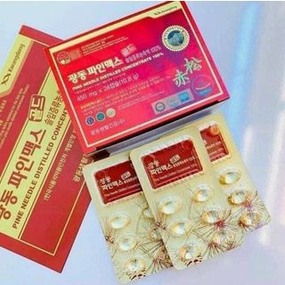 Viên Uống Tinh Dầu Thông Đỏ (120 viên/ hộp)