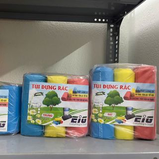 TÚI RÁC SET 3 CUỘN (3 MÀU)