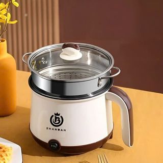 CA NẤU MÌ SHANBAN KIÊM LỒNG HẤP INOX